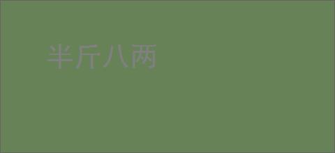 半斤八两